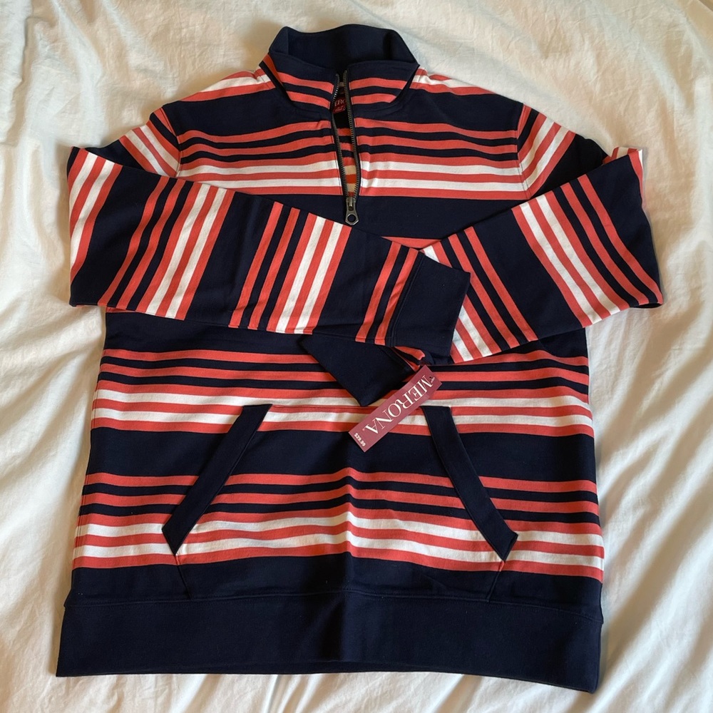 **MERONA** NWT men’s quarter-zip pullover SIZE MEDIUM